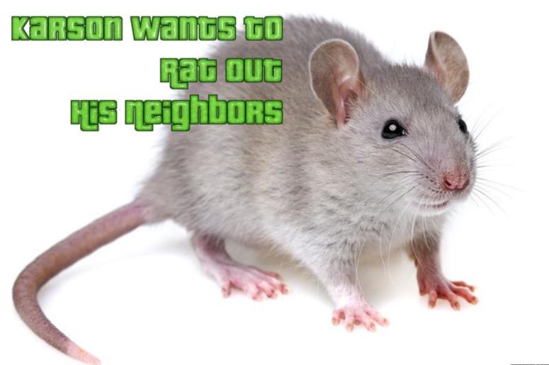 karson is a rat karson is a rat