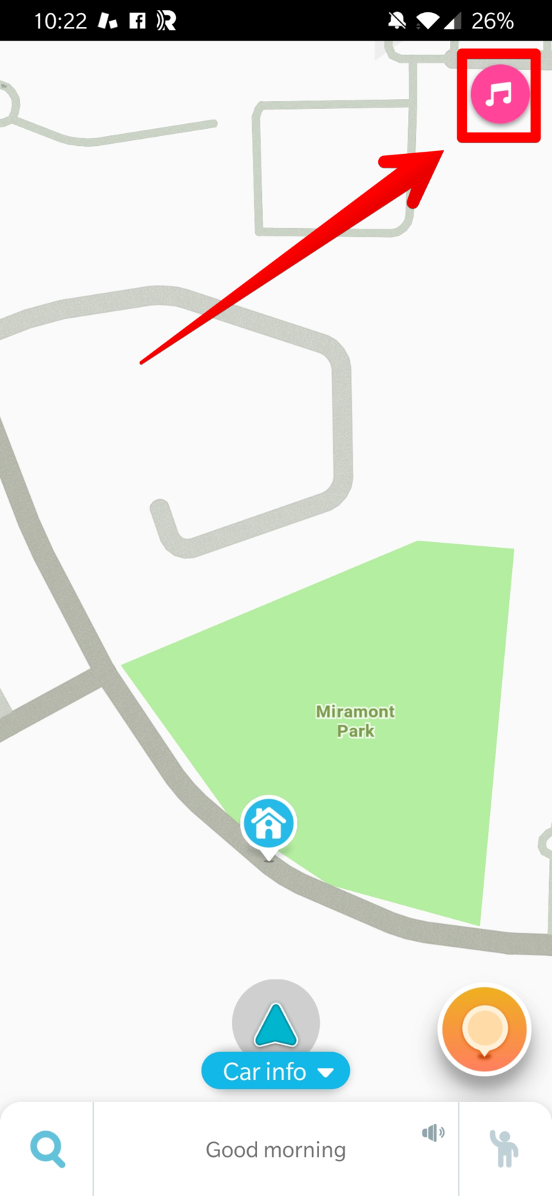 Waze Step 1 Waze Step 1