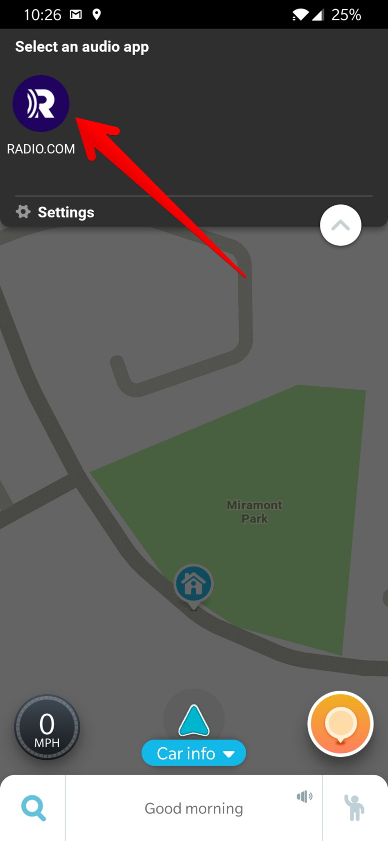 Waze Step 2 Waze Step 2