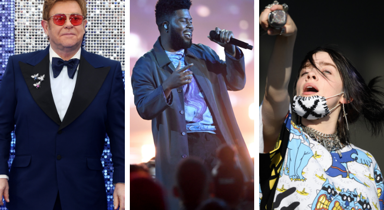 Elton John, Khalid, Billie Eilish Elton John, Khalid, Billie Eilish