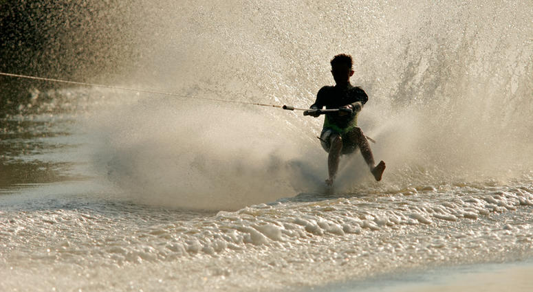barefoot water skier barefoot water skier