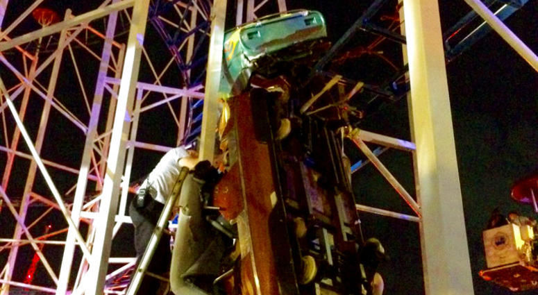 Daytona Beach roller coaster derailment Daytona Beach roller coaster derailment