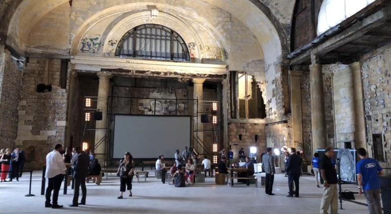 Michigan Central Station - interior Michigan Central Station - interior