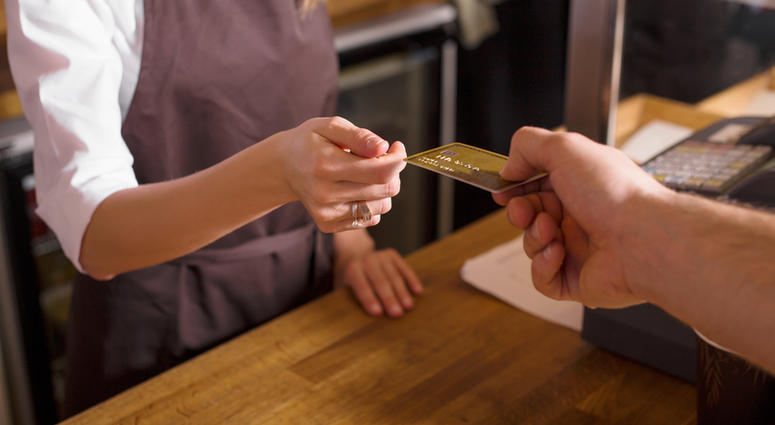 Paying with credit card Paying with credit card