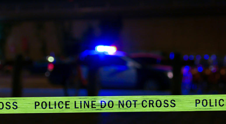 police line night police line night