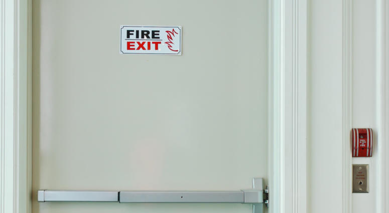 fire exit fire exit