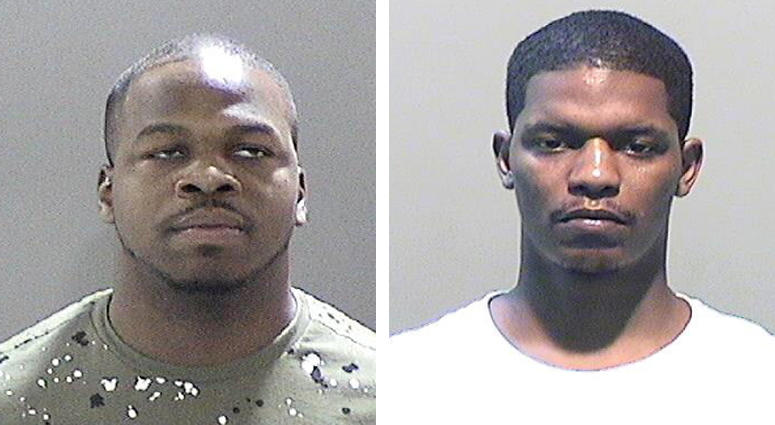 Damon Blocker, left, and Reginald Hollien Damon Blocker, left, and Reginald Hollien