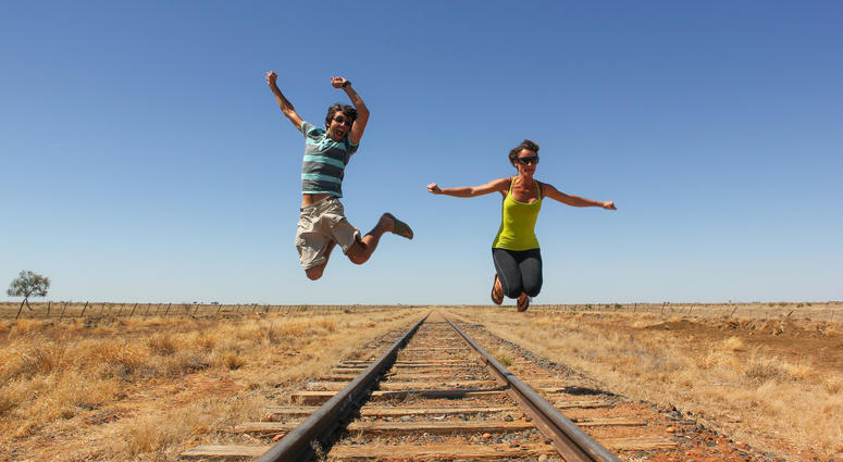 people on train tracks people on train tracks