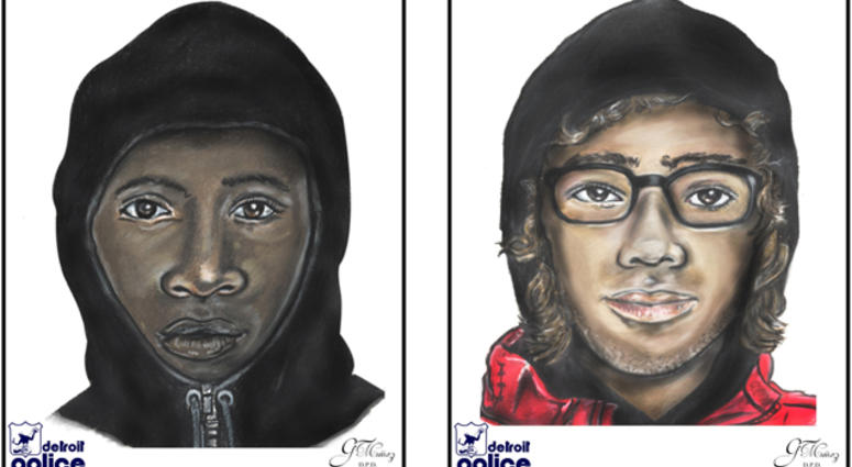 suspect sketches Detroit homicide suspect sketches Detroit homicide