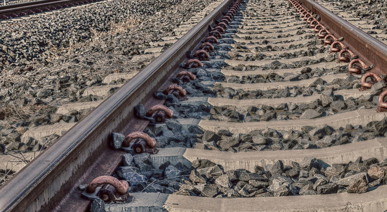 train tracks railroad train tracks railroad