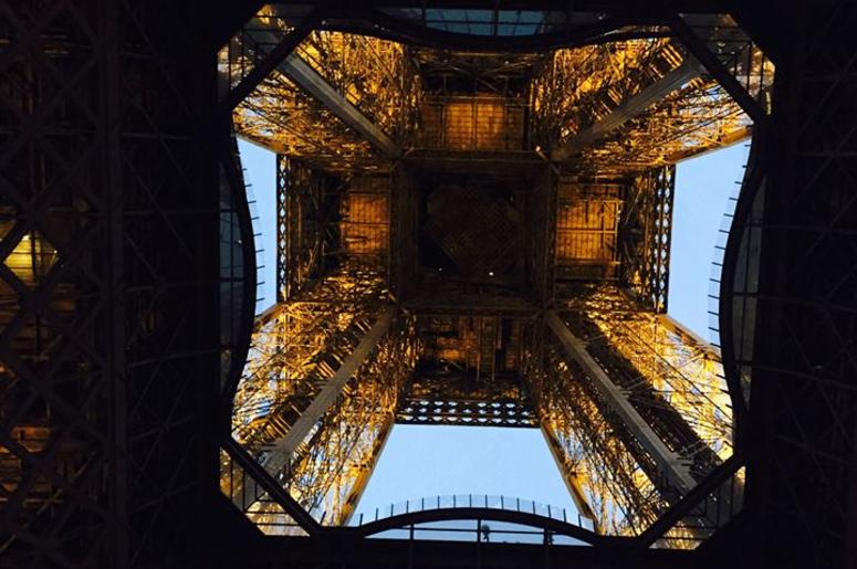 Eiffel Tower From Below Eiffel Tower From Below