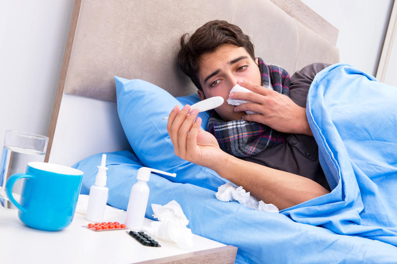 men sickness flu worse women