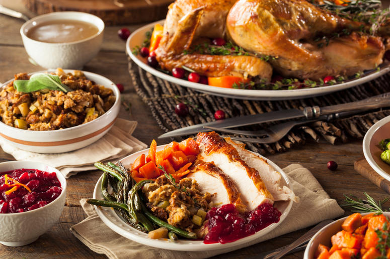 paying for thanksgiving charging meal