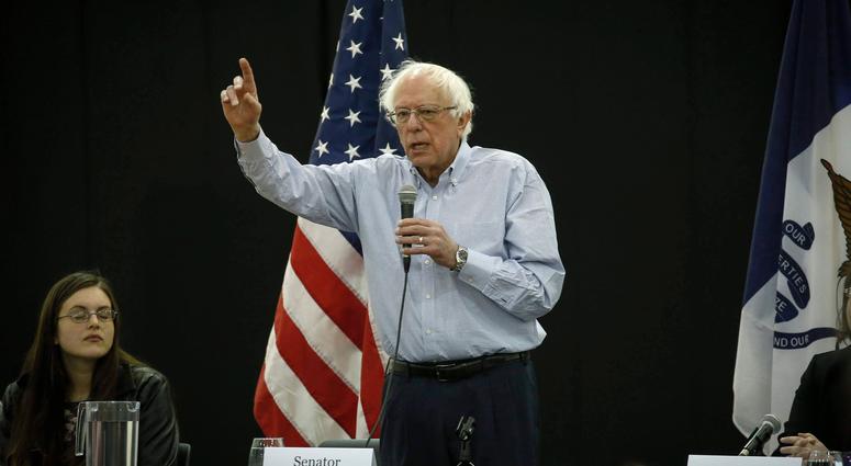 Vermont Senator and Democratic Presidential hopeful Bernie Sanders Bernie Sanders runs for president
