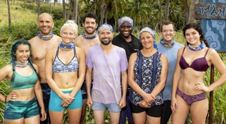 Cast of Survivor Season 38, including Chris Underwood of Greenville Cast of Survivor Season 38