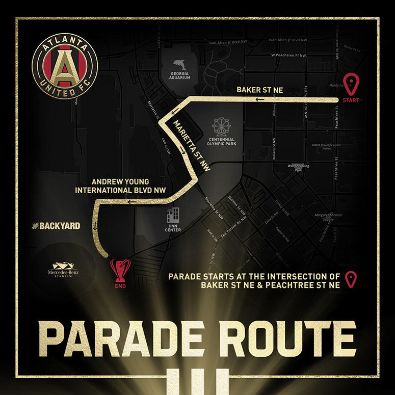 Atlanta United parade Atlanta United parade