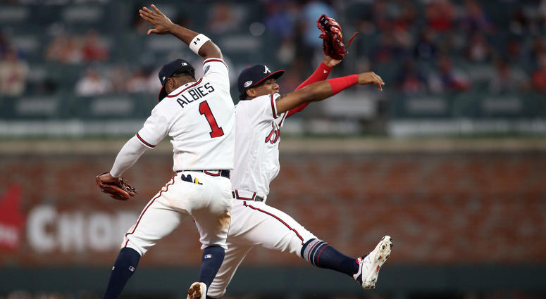 Ozzie Albies, Ronald Acuna Ozzie Albies, Ronald Acuna