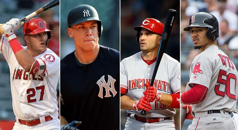 Trout, Judge, Votto, Betts Trout, Judge, Votto, Betts