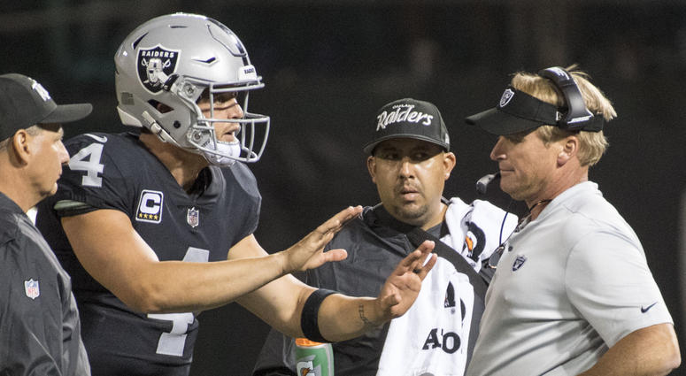 Amari Cooper, John Gruden Amari Cooper, John Gruden