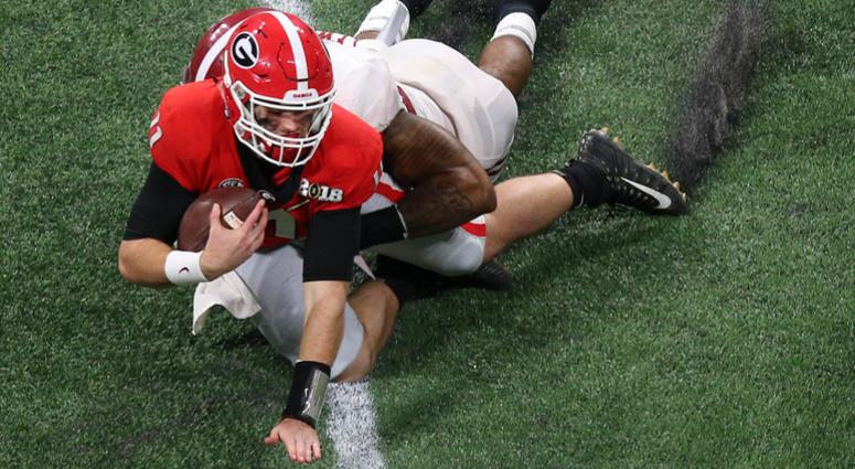 NCAA Football: CFP National Championship Game-Alabama vs Georgia Jake Fromm - CFP Title Game