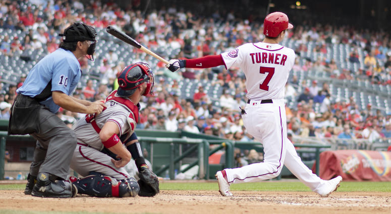 Washington Nationals SS Trea Turner