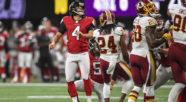 Atlanta Falcons Kicker Giorgio Tavecchio