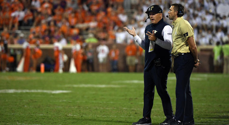 Georgia Tech Head Coach Geoff Collins