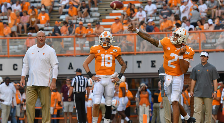 Tennessee Head Coach Jeremy Pruitt