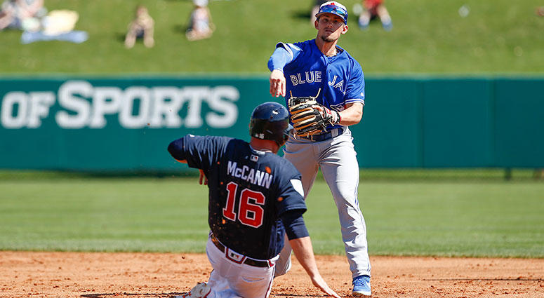 Atlanta Braves catcher Brian McCann Atlanta Braves catcher Brian McCann