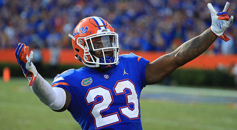 Chauncey Gardner-Johnson of the Florida Gators Chauncey Gardner-Johnson of the Florida Gators