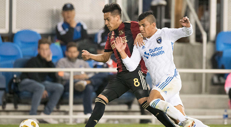 Atlanta United midfielder Ezequiel Barco Atlanta United midfielder Ezequiel Barco