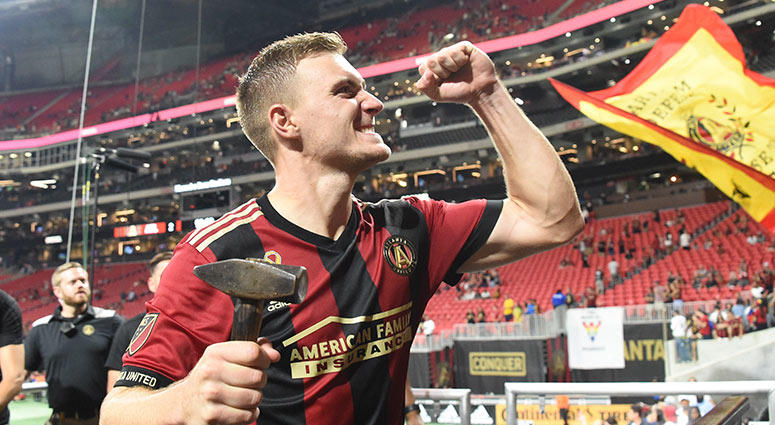 Atlanta United defender Julian Gressel Atlanta United defender Julian Gressel