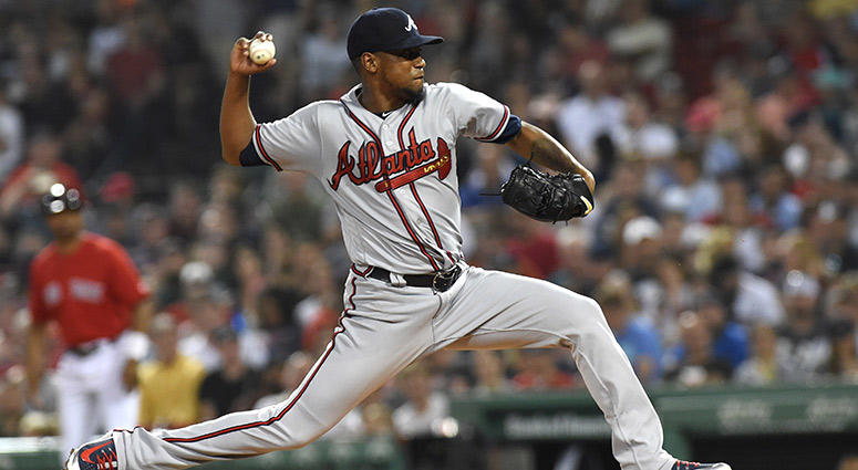 Atlanta Braves starting pitcher Julio Teheran Atlanta Braves starting pitcher Julio Teheran