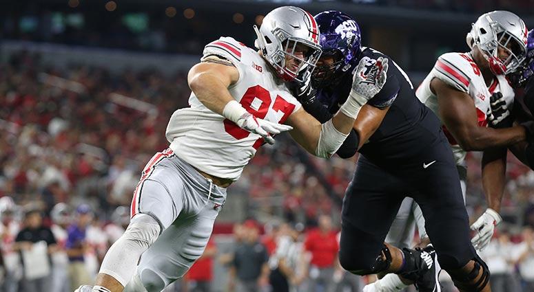 Ohio State Buckeyes defensive end Nick Bosa Ohio State Buckeyes defensive end Nick Bosa