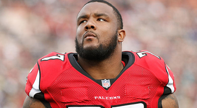 Ra'Shede Hageman of the Atlanta Falcons Ra'Shede Hageman of the Atlanta Falcons