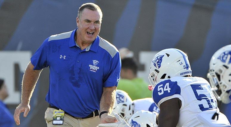 Georgia State Panthers head coach Shawn Elliott Georgia State Panthers head coach Shawn Elliott