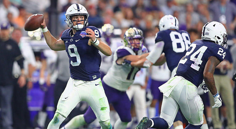 Penn State Nittany Lions quarterback Trace McSorley Penn State Nittany Lions quarterback Trace McSorley