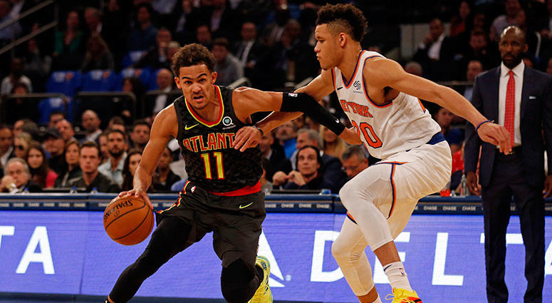 Atlanta Hawks guard Trae Young Atlanta Hawks guard Trae Young