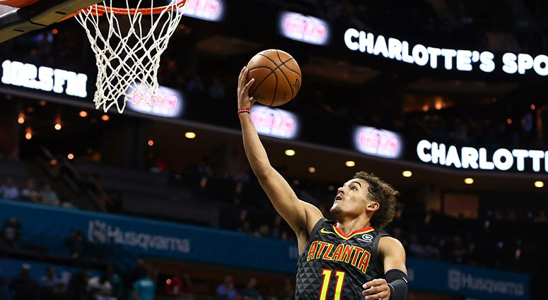 Atlanta Hawks guard Trae Young Atlanta Hawks guard Trae Young