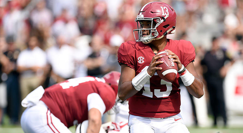 Alabama Crimson Tide quarterback Tua Tagovailoa Alabama Crimson Tide quarterback Tua Tagovailoa