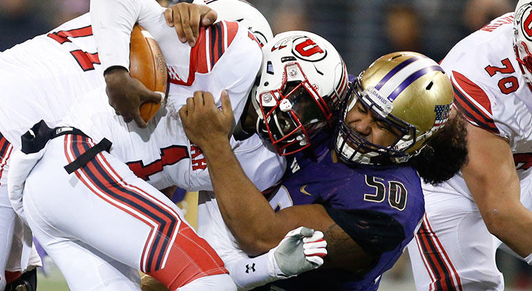 Washington Huskies defensive lineman Vita Vea Washington Huskies defensive lineman Vita Vea