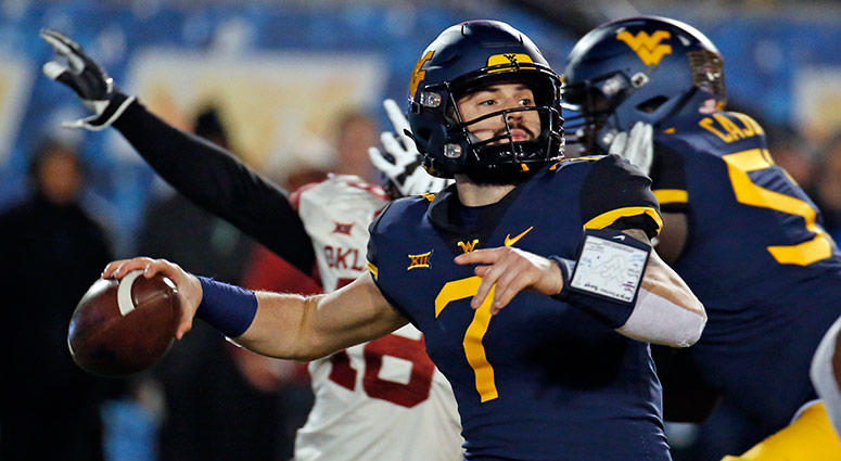 Will Grier of the West Virginia Mountaineers Will Grier of the West Virginia Mountaineers