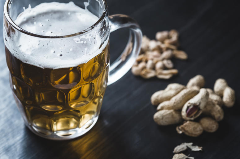 Beer and Peanuts Beer and Peanuts